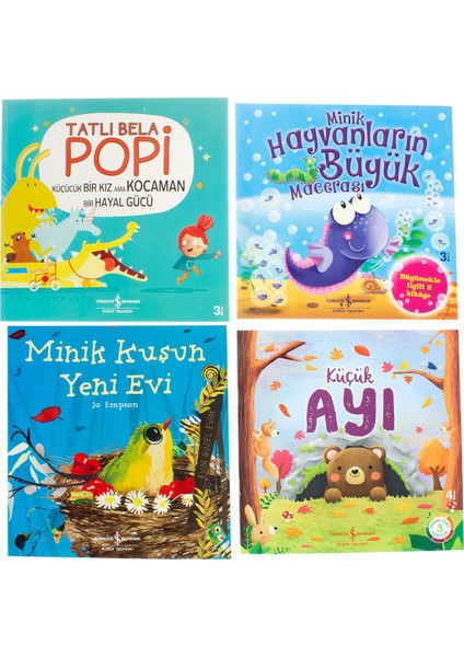 4 Lü Çocuk Hikaye Kitabı Setleri Ilk Okuma Setleri