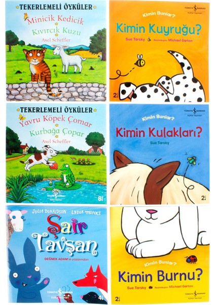 6 Lı Çocuk Hikaye Kitabı Setleri Ilk Okuma Setleri