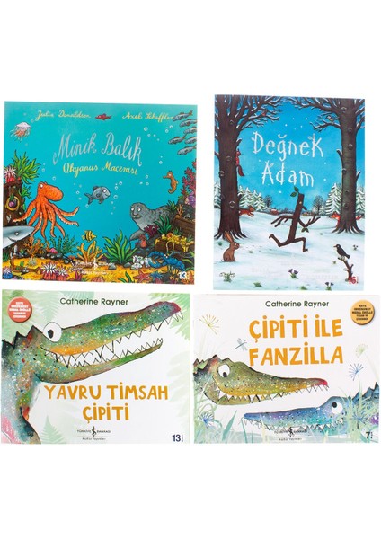 4 Lü Çocuk Hikaye Kitabı Setleri Ilk Okuma Setleri