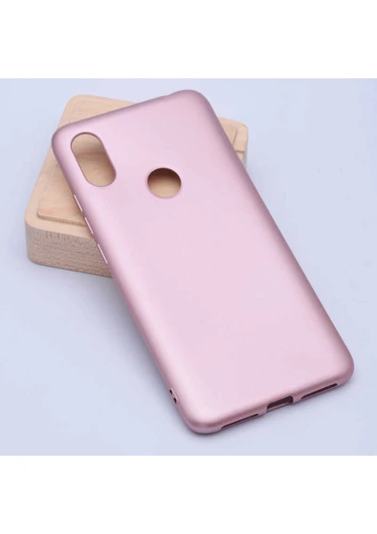 Xiaomi Mi 8 Kılıf Silikon Yumuşak Dokulu Premium- Rose Gold