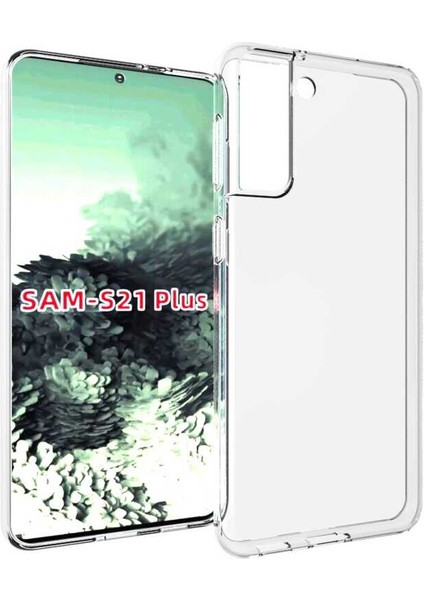 Galaxy S21 Plus Kılıf Şeffaf Silikon Lüx