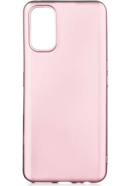 Realme 7 Pro Kılıf Silikon Yumuşak Dokulu Premium- Rose Gold