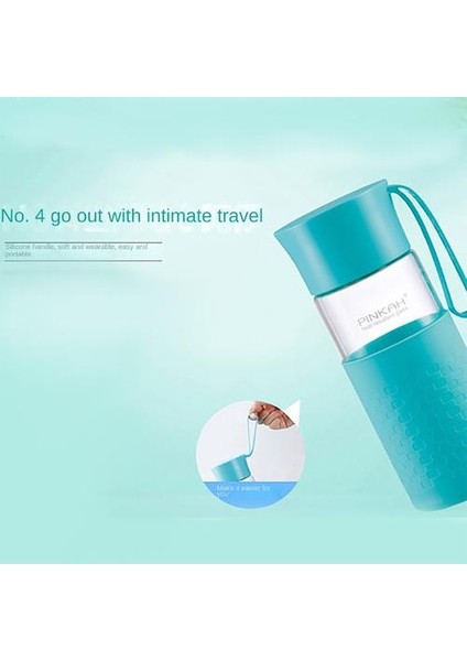 400ML taşınabilir Yüksek Borosilikat Cam Kupa(Yurt Dışından)
