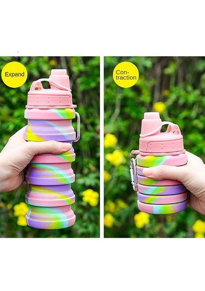 Silikon Spor Su Isıtıcısı, Ins Kamuflaj, Açık Hava Fitness, Portatif Fincan, Kişilik Katlanır Su Bardağı(Yurt Dışından) indirimleri