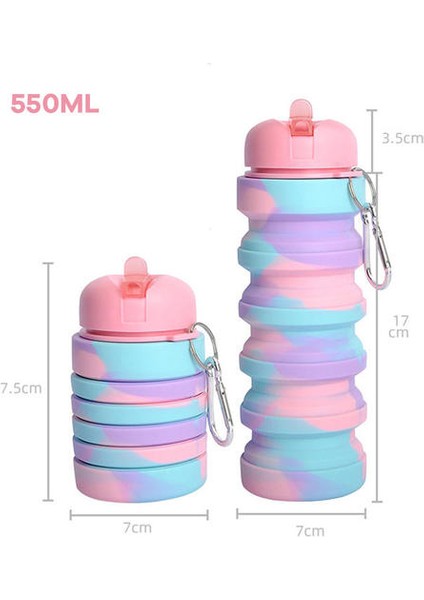 500ML Silikon Portatif Su Şişesi(Yurt Dışından) modelleri