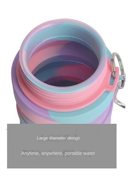 500ML Silikon Portatif Su Şişesi(Yurt Dışından) fırsatları