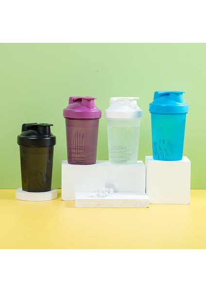 4pcs 400ML Taşınabilir Fitness Spor Su Kupası(Yurt Dışından)