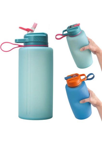 2.2l Silikon Katlanır Su Şişesi(Yurt Dışından) indirimleri