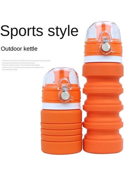 400ML Silikon Su Şişesi(Yurt Dışından)
