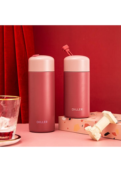 Paslanmaz Çelik Termos Fincan, 316 Dikişsiz Ince Termos Fincan, Küçük Taze ve Şık Öğrenci Bayanlar Termos Fincan(Yurt Dışından) modelleri