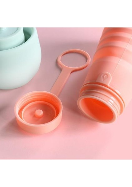 503 ML Seyahat Silikon Katlanır Su Kupası(Yurt Dışından) fırsatları