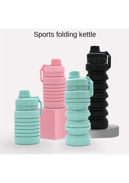 750ML Açık Katlanır Su Şişesi, Portatif Gıda Sınıfı Silikon Katlanır Su Bardağı(Yurt Dışından) fiyatları