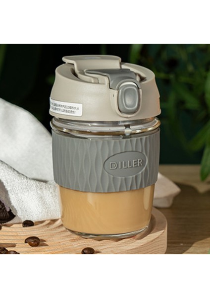 Gıda Sınıfı Süt Çay Kahve Kupası, Bayanlar Taşınabilir Çay Kupası, Büyük Kapasiteli Saman Kupası(Yurt Dışından)