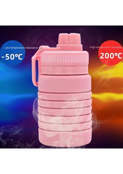 750ML Açık Katlanır Su Şişesi, Portatif Gıda Sınıfı Silikon Katlanır Su Bardağı(Yurt Dışından) indirimleri