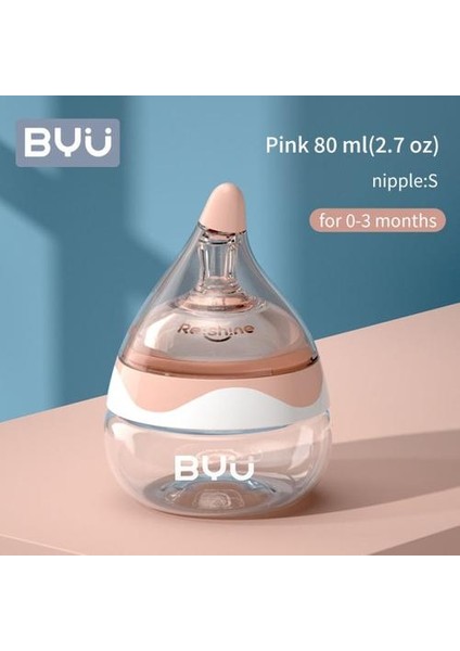 80ML Geniş Kalibreli Sevimli Süt Su Şişesi(Yurt Dışından)