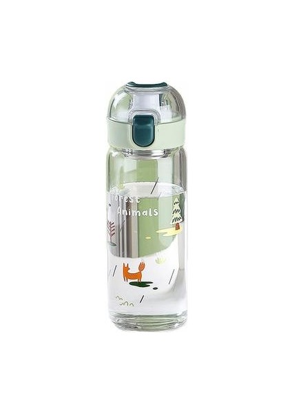 420ML Basit Flip-Üst Cam Bardak(Yurt Dışından)