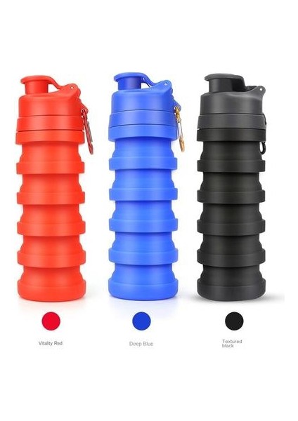500ML Portatif Katlanır Su Şişesi(Yurt Dışından) modelleri