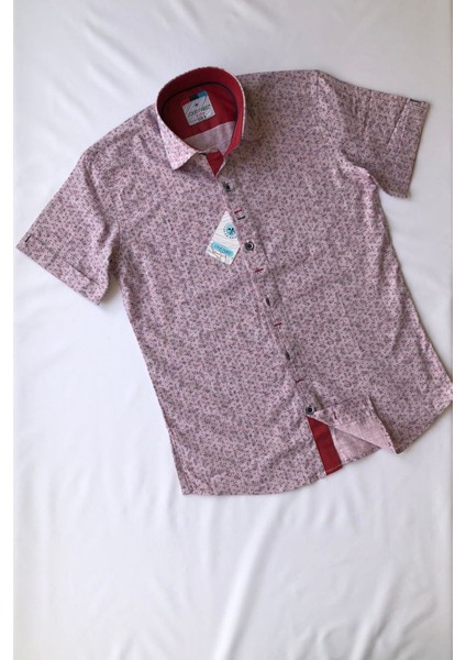 Kareli Trend Kısa Kol Çocuk Gömleği