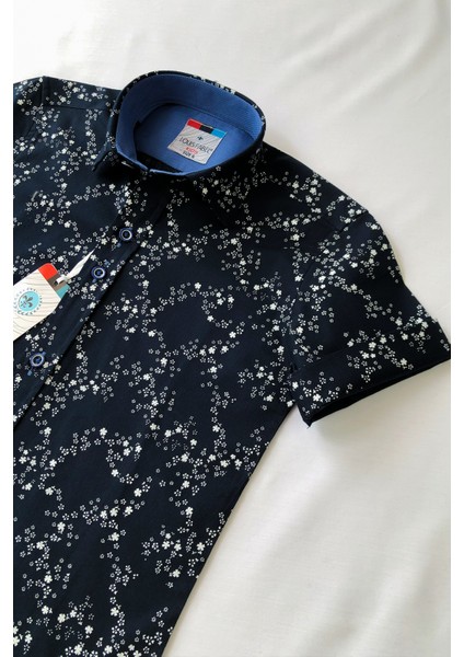 Yıldız Detaylı Trend Kısa Kol Çocuk Gömleği fiyatları