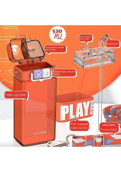 Yüksek Sıcaklığa Dayanıklı Öğrenci Su Şişesi(Yurt Dışından) fırsatları