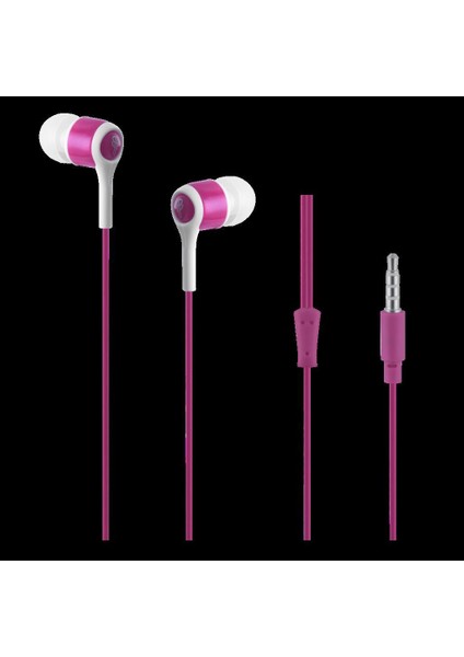 Genesis Series Kulakiçi Kulaklık Gürültü Önleyici Özellikli Pembe PR-1002-PK