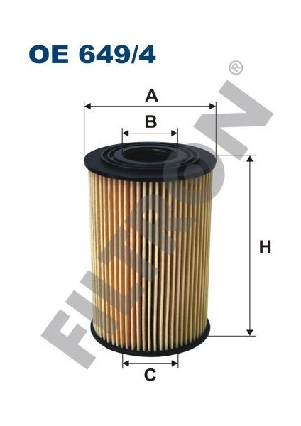 (FILTRONOE649/4)YAĞ Filtresi 316İ-318İ-318Tİ (87-00) 316 Ci 00=&gt; Z3 1.8-1.9 (95-03)
