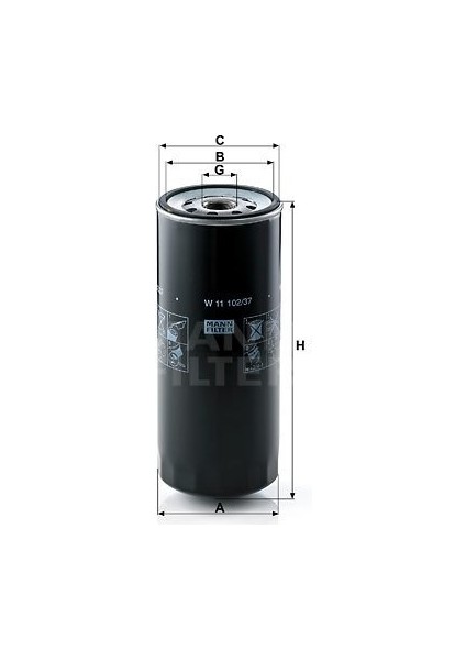 (Mann W11102/37) Filtre (Ağır Vasıta) (W11102/14) fiyatları