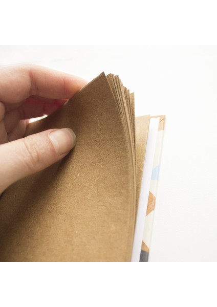 Kare 25X25 cm Spiralli Kraft Eskiz Defteri Karışık Teknikler Için Mix Media Sketchbook fırsatları