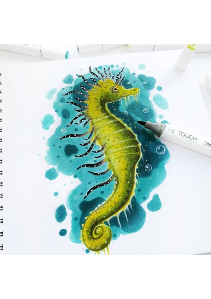 Kare 15×15 cm Canson The Wall Spiralli Eskiz Defteri Marker ve Grafik Için indirimleri