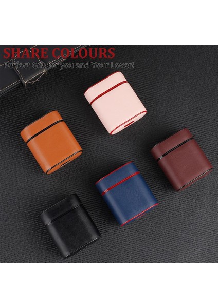 Earbud Kılıfı Için Pu Deri Koruyucu Koruma Kapağı - Kahverengi (Yurt Dışından) fiyatları