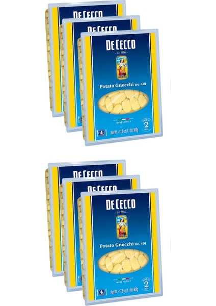 De Cecco Gnocchi Di Patate 500 G x 6 Adet