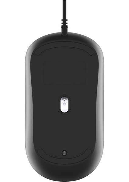 M104 1600DPI Kaymaz Kauçuk Tasarım Siyah Mouse fırsatları