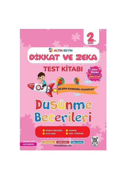 2. Sınıf Tüm Dersler Soru Bankası Bilsem Dikkat ve Zeka Seti