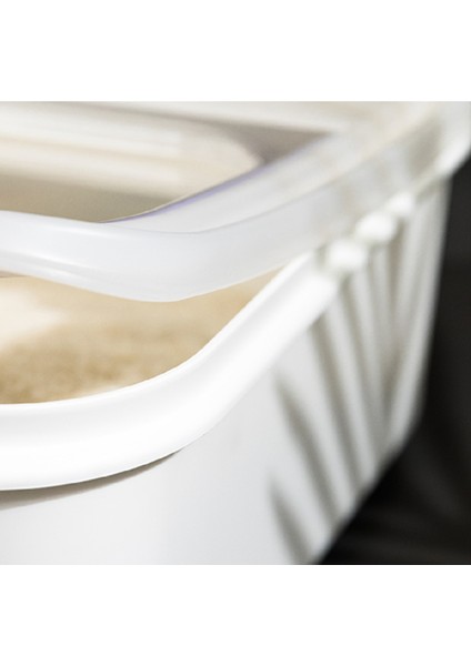 Pp Pirinç Kepçesi, Kısmi Düz Tasarım Kapak Böcek Düzeltili Pirinç Tankına Sahip Mutfak Için Uygundur(Yurt Dışından) fiyatları