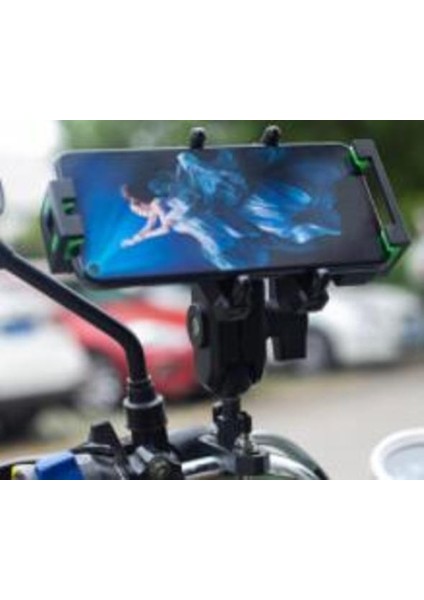 Evrensel Motosiklet Bisiklet Cep Telefonu Tutucu Alüminyum Bisiklet Sürme Braketi Gps Dağı Gidon Yan Ayna Standı | Telefon Sahipleri ve duruş(Yurt Dışından) modelleri