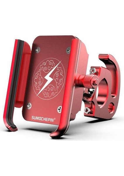 Motosiklet Bisiklet Cep Telefonu Tutucu Cnc Bisiklet Motosiklet Gidon Alüminyum Alaşım 360 Rotasyon Mtb Yolu Için iPhone Samsung | Telefon Sahipleri ve duruş(Yurt Dışından)