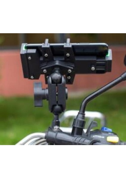 Evrensel Motosiklet Bisiklet Cep Telefonu Tutucu Alüminyum Bisiklet Sürme Braketi Gps Dağı Gidon Yan Ayna Standı | Telefon Sahipleri ve duruş(Yurt Dışından) fiyatları