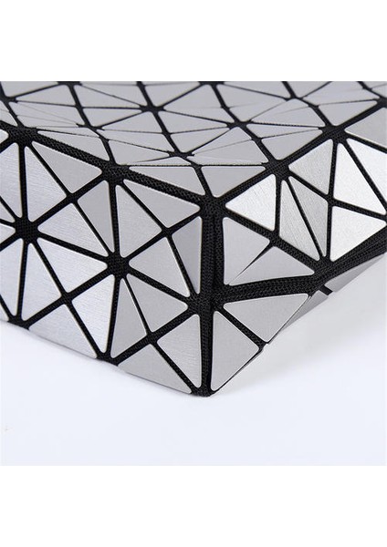 Pvc Kozmetik Çanta, Mat Rhombus Bir Omuz Su Geçirmez Katlanır Taşınabilir Fermuar Kozmetik Çantası(Yurt Dışından) modelleri