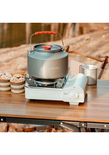 Kamp Kettle Çay Kahve Potu Alüminyum Kamp Yürüyüş Piknik Kuyarları Teapot 2l (Yurt Dışından)