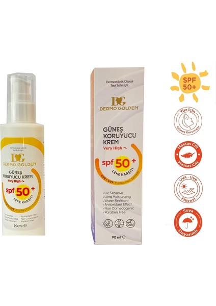 Güneş Kremi 50 +