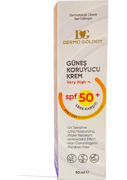 Güneş Kremi 50 +