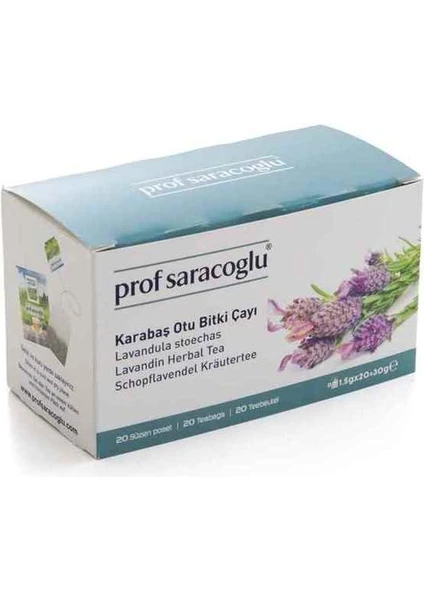 Prof Saraçoğlu Karabaş (Lavandula Stoechas) Bitki Çayı