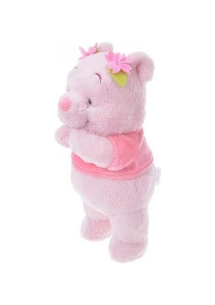 Doldurulmuş Hayvanlar Yeni Sakura Kiraz Çiçeği Pembe Pooh Ayı Peluş Doldurulmuş Oyuncak Bebekler 22 cm Kawaii Winnie Çocuk Çocuklar Için Pooh Hediyeler(Yurt Dışından)