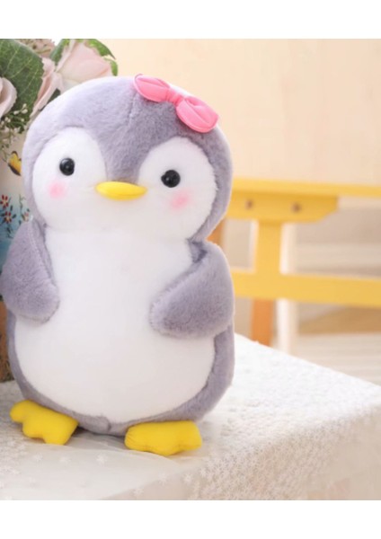 25 cm Kawaii Sevimli Yumuşak Peluş Penguen