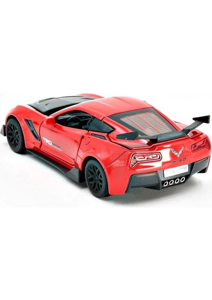 Diecast 1:32 Corvette Supercar Model Araba Metal Alaşım Araba Simülasyonu Araçlar Araçlar Araçlar Oyuncaklar Çocuklar Için Çocuklar Için Hediyeler | Diecasts oyuncak Araçlar