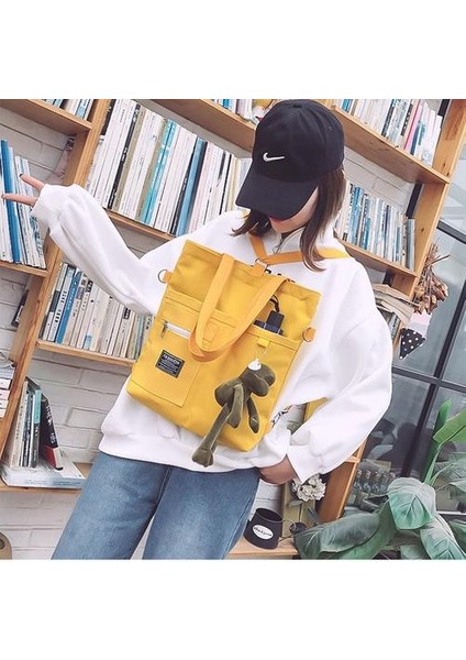 Tuval Çanta Stil Messenger Çanta Kore Versiyonu Büyük Kapasiteli El Kitap Çantası Tek Oğlu Tote Çanta modelleri