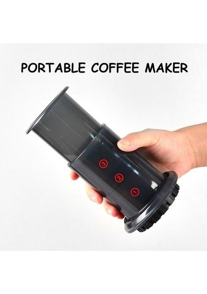 El Basın Pot Espresso Makinesi Mini Cezve Kahve Fincanı Taşınabilir El Kahve Makinesi Ev Mutfak Seyahat Kafe Malzemeleri | Manuel Kahve Öğütücüleri(Yurt Dışından)