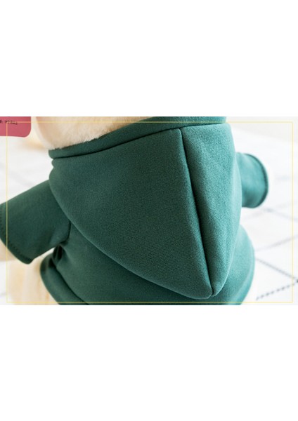 30 cm Yüksek Oyuncak Ayı Hoodies ile Doldurulmuş Hayvanlar Peluş Oyuncaklar Bebek Yastık Çocuk Severler Doğum Günü Bebek Hediyeler | Doldurulmuş ve peluş Hayvanlar