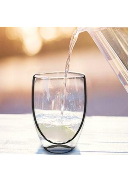 350 ml Cam Kahve Bardakları Yalıtımlı Çift Duvarlı Kahve Gözlük Kupalar Isıya Dayanıklı Içme Mutfak Bira Steins (Yurt Dışından)