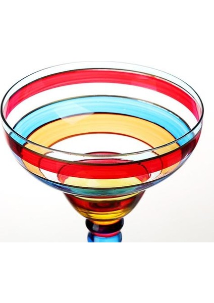 El Yapımı Renkli Kristal Cam Şarap Kupası Yaratıcı Kokteyl Kupası Margarita Kadeh Şampanya Şarap Kadehi Ev Bar Dekor Drinkware Diğer Cam (Yurt Dışından) fiyatları